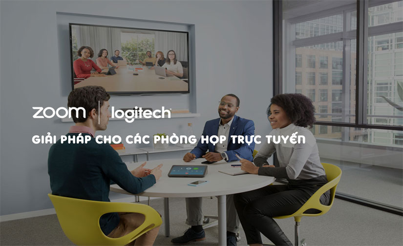 Giải pháp họp trực tuyến nhanh chóng của Logitech và Zoom Meeting