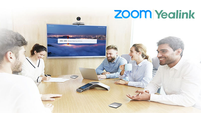 Giải pháp thiết bị Yealink dành cho phòng họp Zoom Room