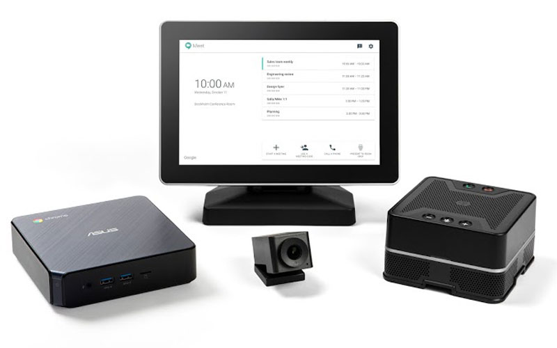 Bộ thiết bị hội nghị truyền hình hiện đại Google meet hardware kit