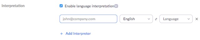 Hướng dẫn sử dụng tính năng phiên dịch của zoom