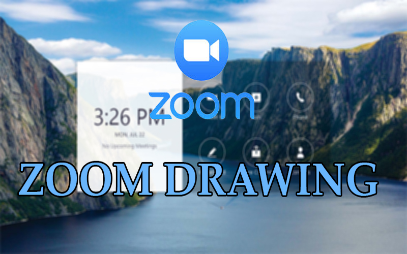 Hướng dẫn cách vẽ trên Zoom bằng màn hình cảm ứng Zoom Room
