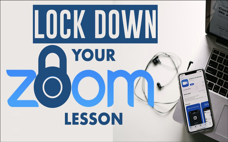 how to lock your class on zoom