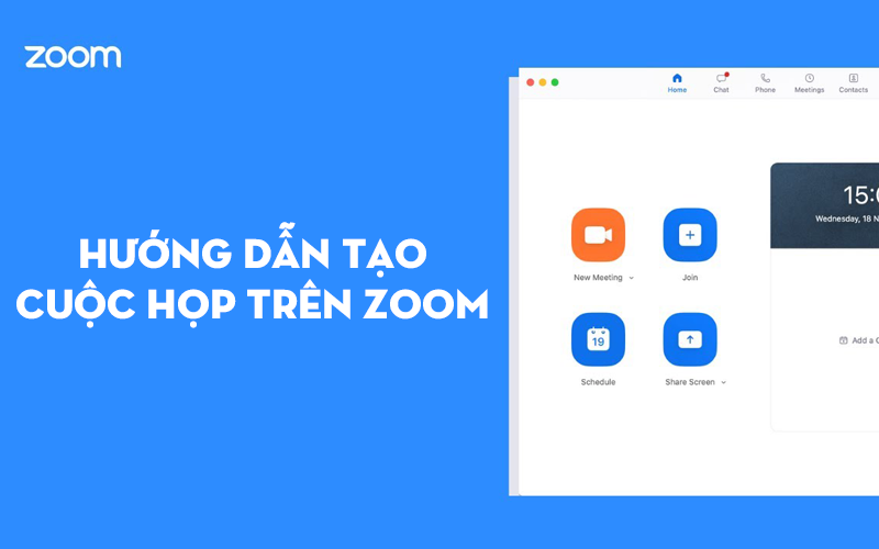 Hướng dẫn tạo phòng học trên Zoom cho giáo viên