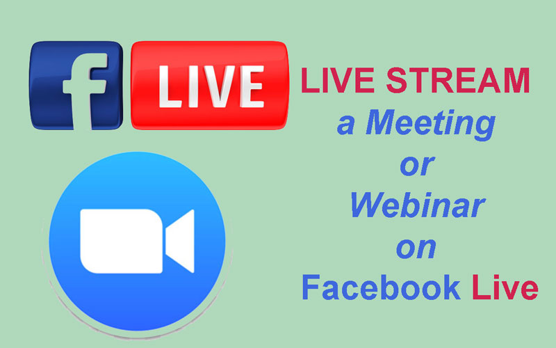 Hướng dẫn cách livestream một cuộc họp hoặc hội thảo lên facebook trên Zoom