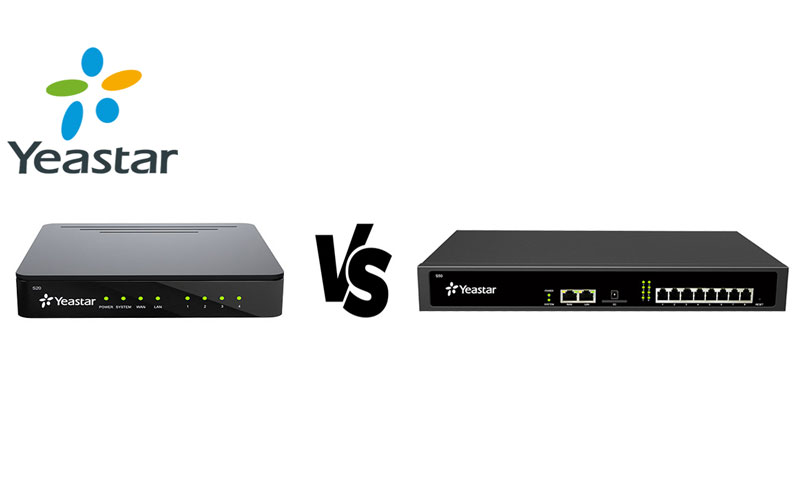 So sánh tổng đài IP Yeastar S20 & Yeastar S50