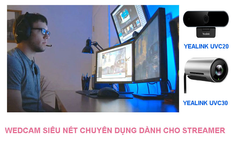 Webcam siêu nét chuyên dụng dành cho streamer