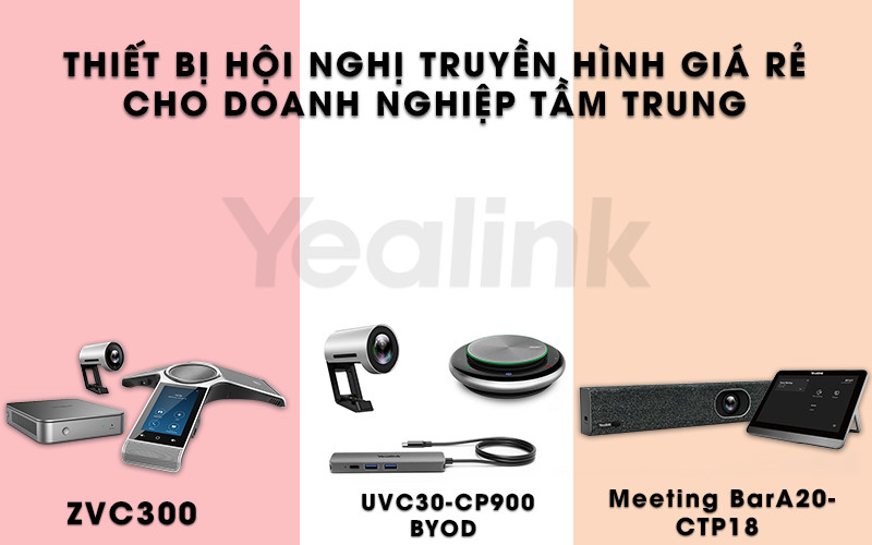 Thiết bị hội nghị truyền hình giá rẻ cho doanh nghiệp tầm trung