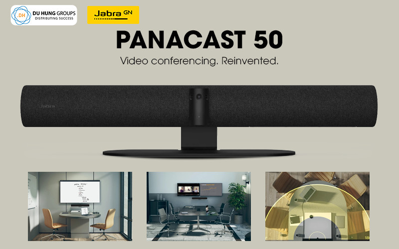 Thiết bị hội nghị truyền hình Videobar Jabra PanaCast 50