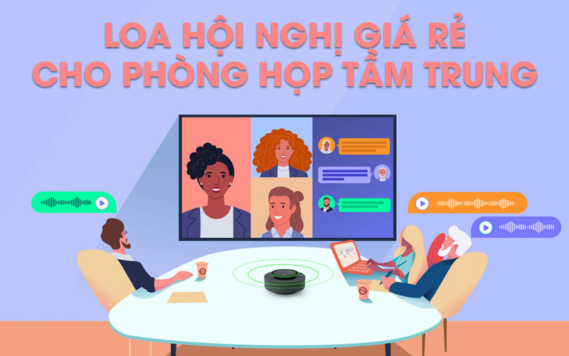 Loa hội nghị giá rẻ dành cho phòng họp tầm trung
