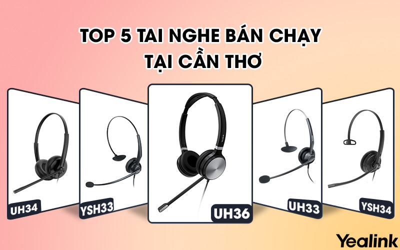 Top 5 tai nghe họp trực tuyến bán chạy tại Cần Thơ