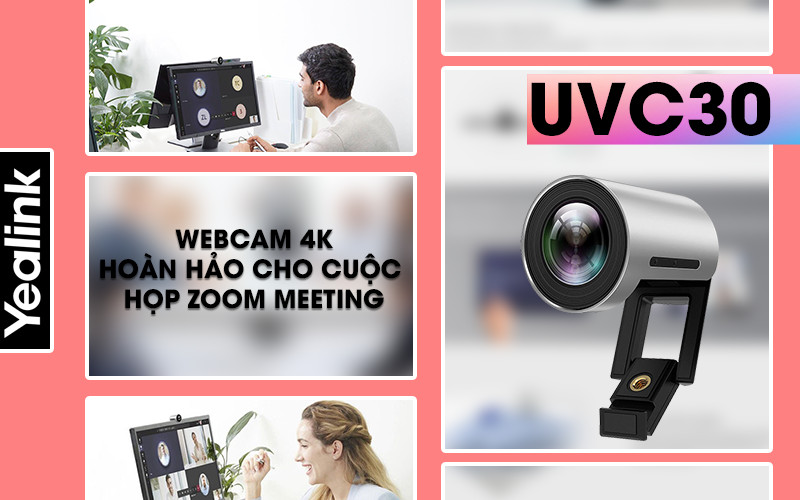 Webcam 4K hoàn hảo cho cuộc họp Zoom Meeting