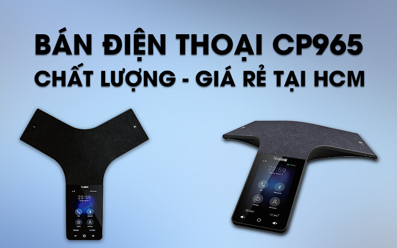 Điện thoại hội nghị cao cấp Yealink CP965 dành cho các phòng họp lớn