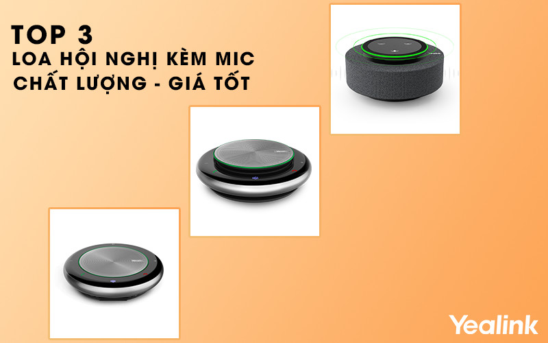 Top 3 loa hội nghị kèm mic chất lượng tốt nhất với mức giá phải chăng