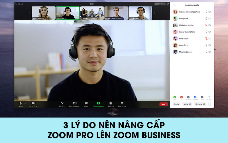 3 lý do tại sao nên nâng cấp Zoom Pro lên Zoom Business