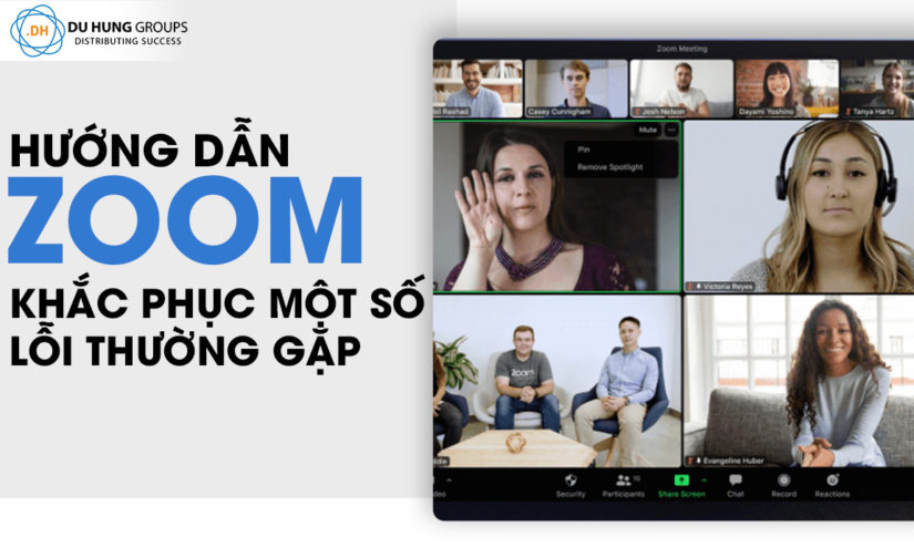 Một số lỗi thường gặp trên Zoom và cách khắc phục