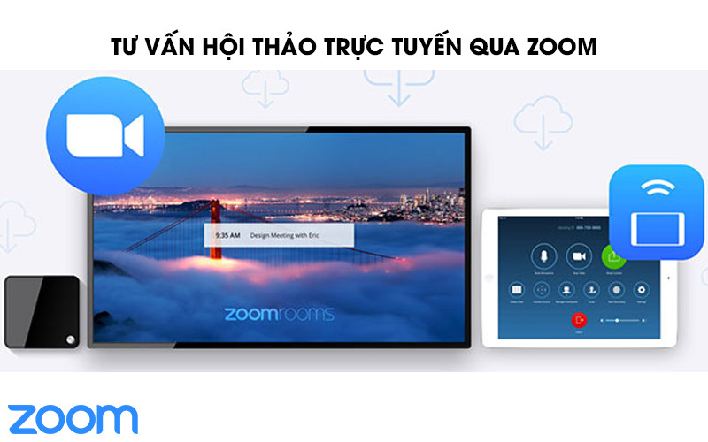 Tư vấn hội thảo trực tuyến qua Zoom