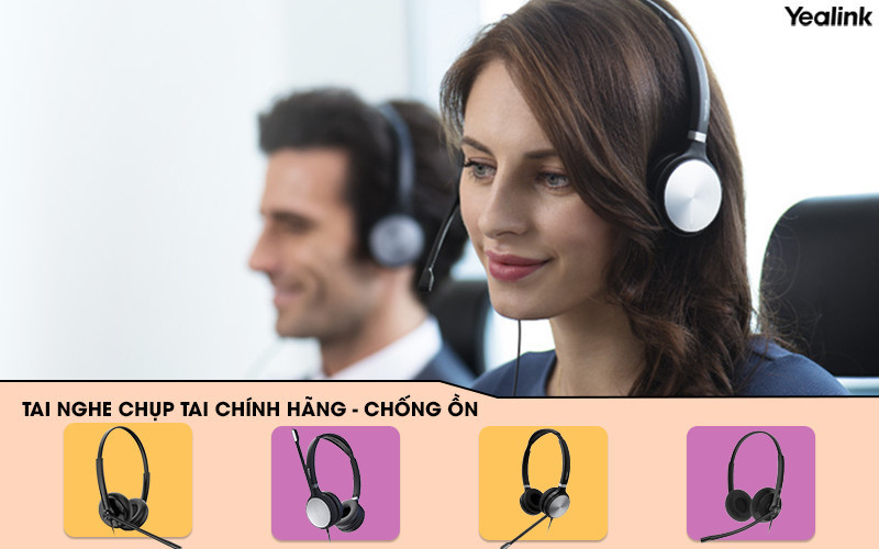 Tai nghe chụp tai chính hãng - có mic, chống ồn tốt