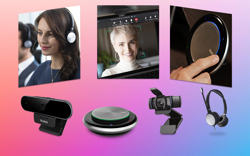 Mẫu webcam và tai nghe tốt nhất cho học tập và làm việc online