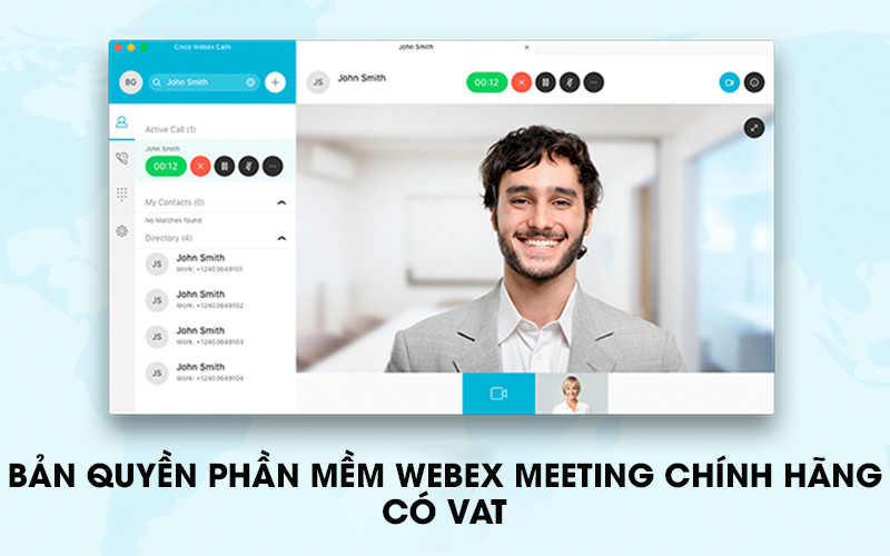 Bản quyền phần mềm Webex Meeting chính hãng có VAT