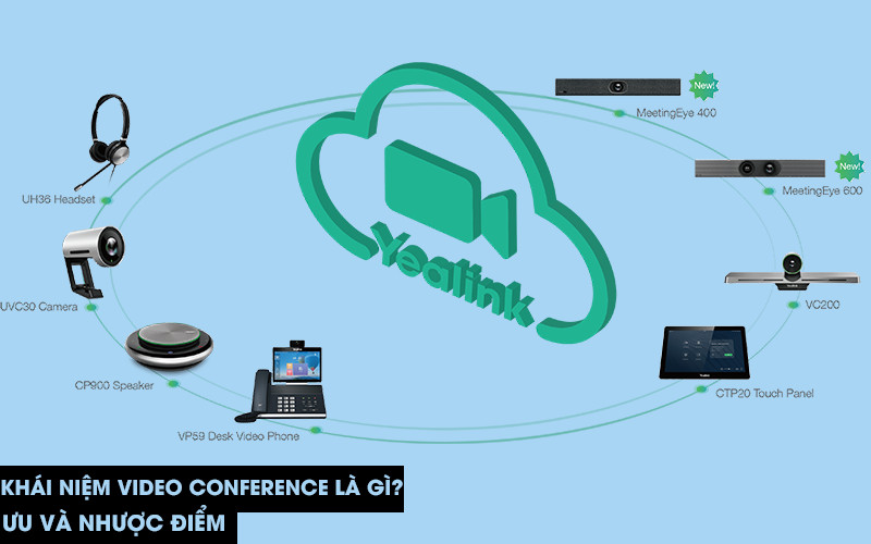 Khái niệm Video conference là gì? Ưu điểm và nhược điểm của Video conference?