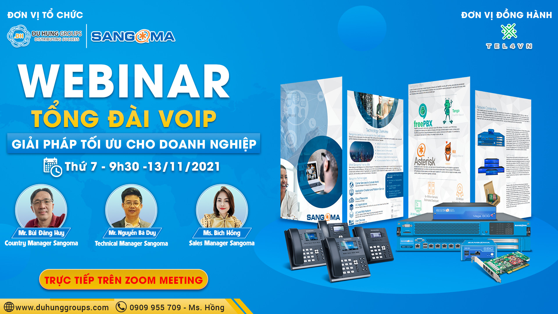 [WEBINAR] VOIP GIẢI PHÁP TỔNG ĐÀI CHO DOANH NGHIỆP VỪA VÀ NHỎ