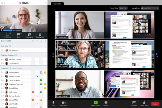 Phần mềm chuyên dụng cho dạy học trực tuyến Gói Class tích hợp Zoom