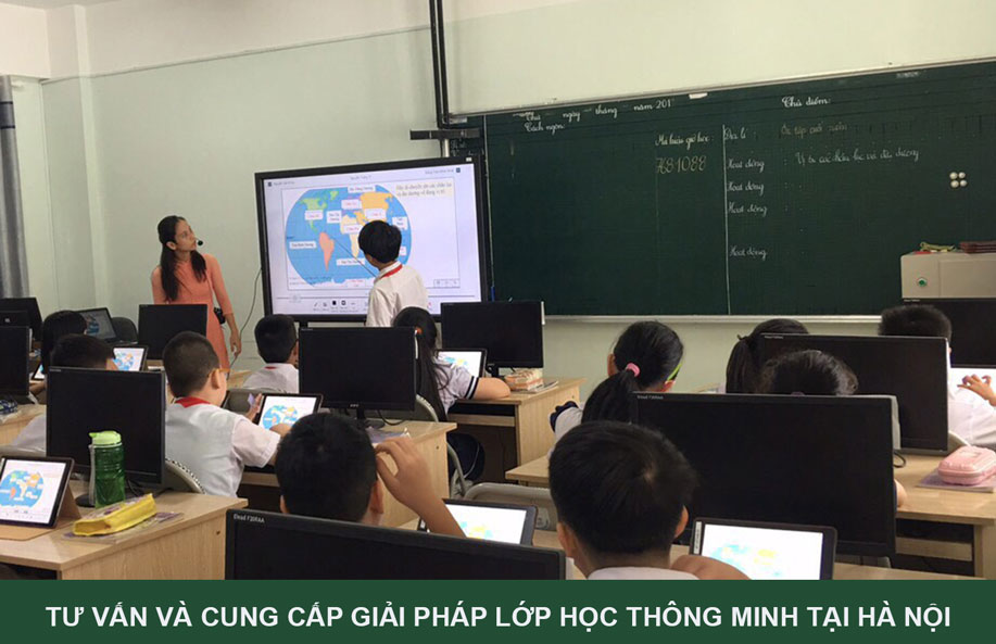 Tư vấn và cung cấp giải pháp lớp học thông minh tại Hà Nội