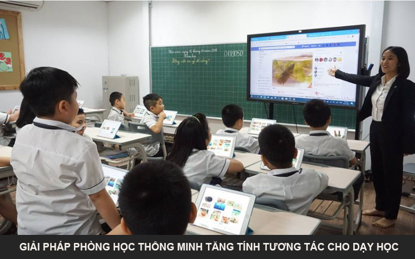 Giải pháp phòng học thông minh tăng tính tương tác cho dạy học trực tuyến