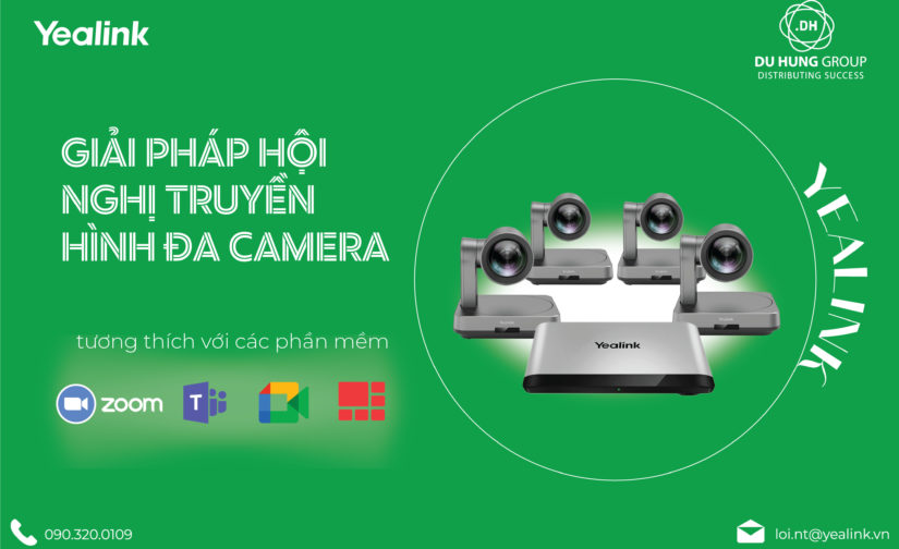 GIẢI PHÁP HỘI NGHỊ TRUYỀN HÌNH ĐA CAMERA