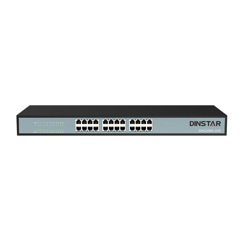 Analog VoIP Gateway Dinstar DAG2000-24S
