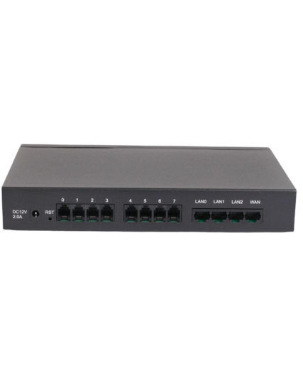 Hybrid Analog VoIP Gateway DAG1000-4S4O