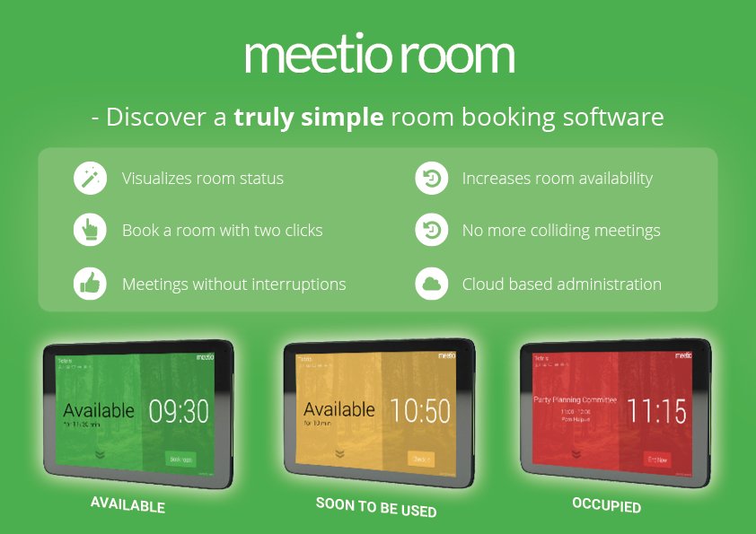 Meetio - meeting room management software