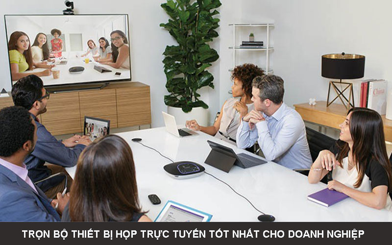 Trọn bộ thiết bị họp trực tuyến Logitech tốt nhất cho doanh nghiệp