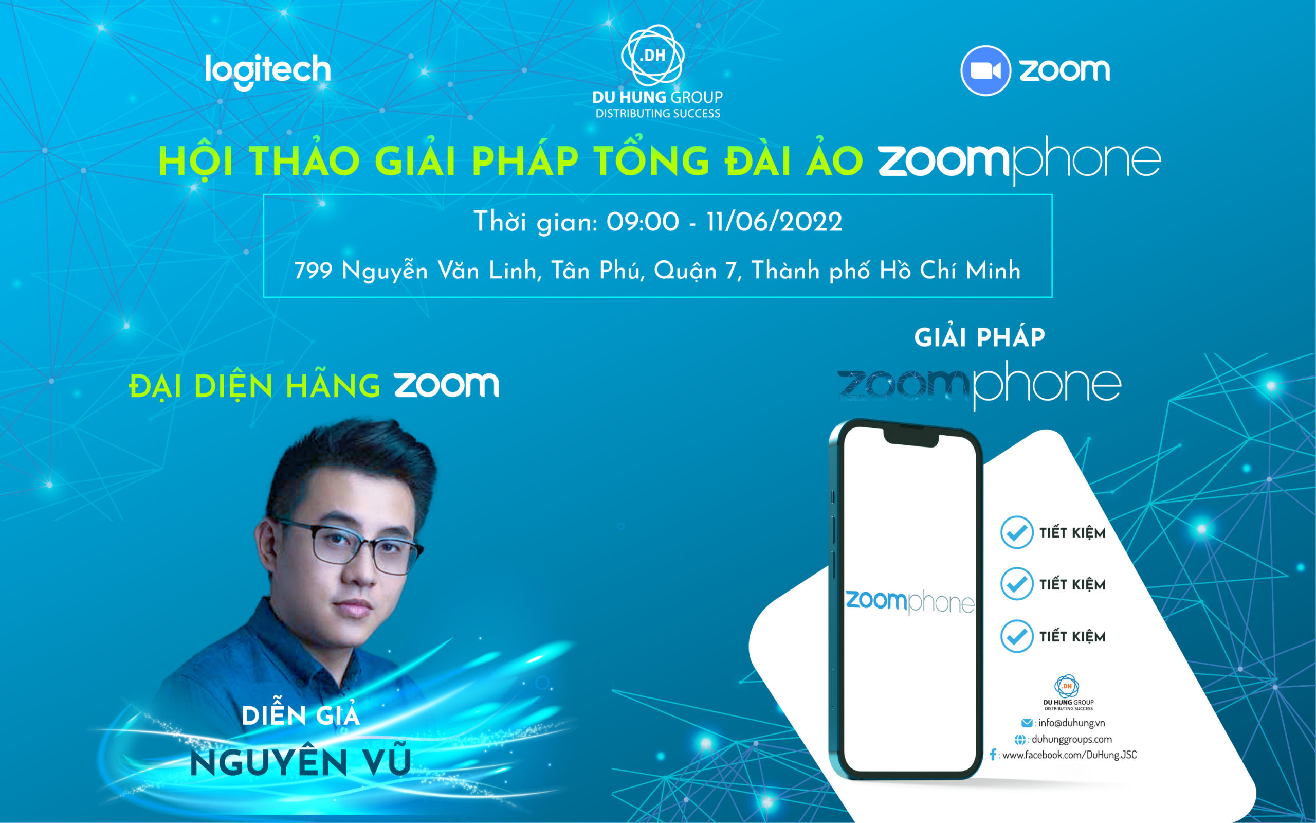 MỜI THAM GIA HỘI THẢO GIẢI PHÁP TỔNG ĐÀI ZOOM PHONE