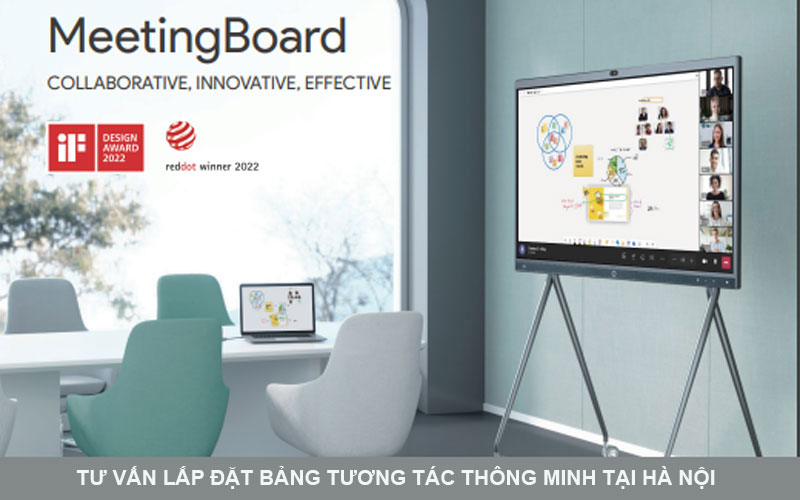 Tư vấn lắp đặt bảng tương tác màn hình thông minh hiện đại tại Hà Nội