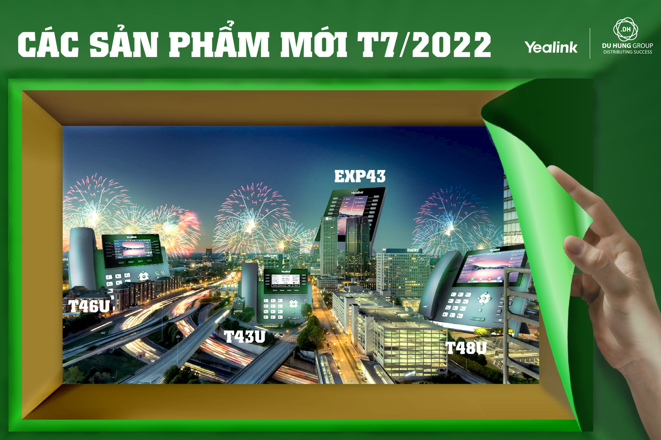 Yealink - Cập nhật sản phẩm mới tháng 7