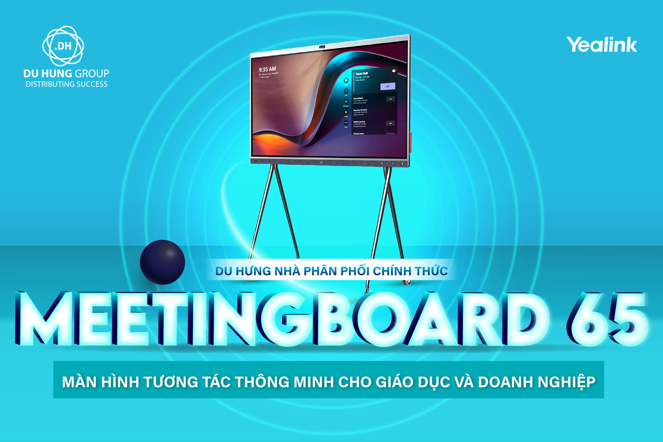 Màn hình tương tác thông minh cho giáo dục và doanh nghiệp