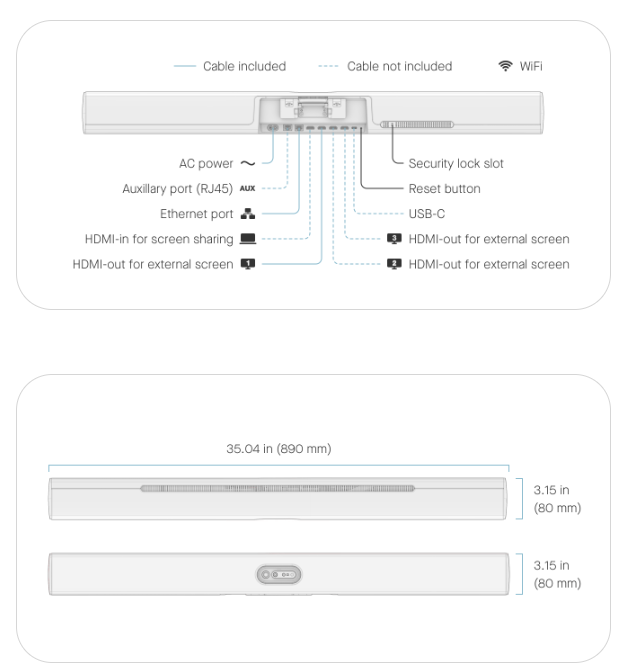 Thiết bị họp trực tuyến Neat Bar Pro