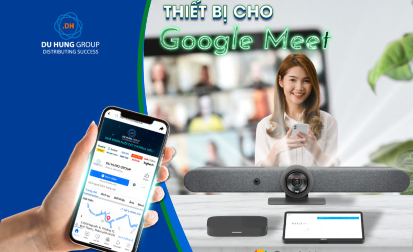 Thiết bị họp trực tuyến cho Google Meet