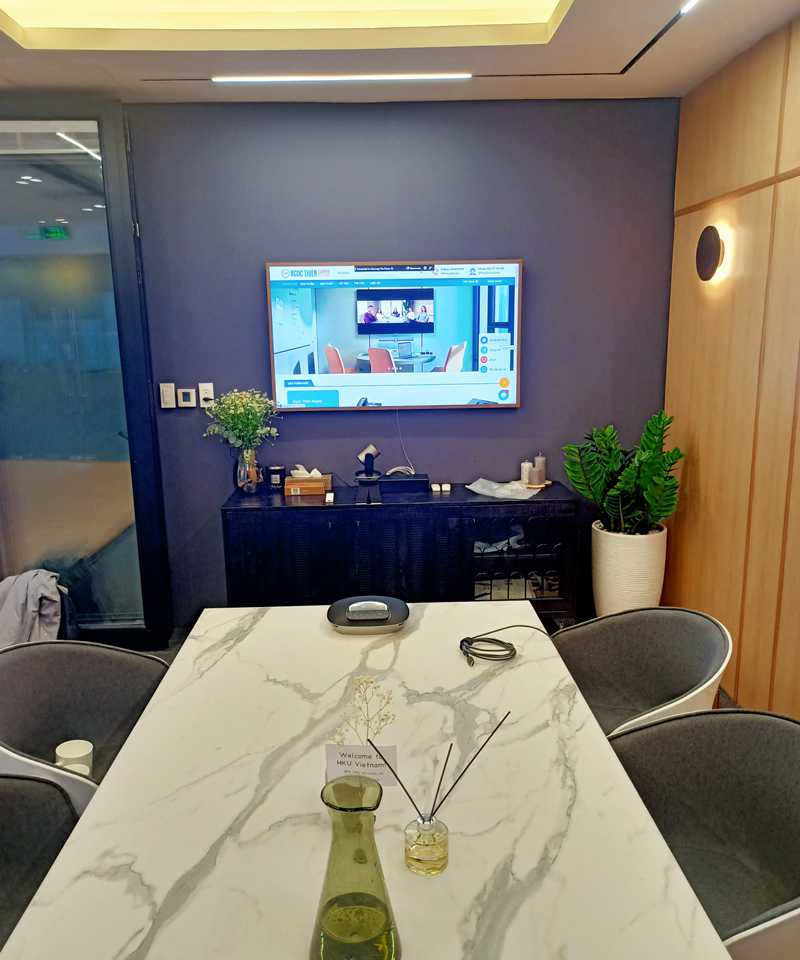 Hệ thống hội nghị trực tuyến cho Văn phòng đại diện Đại Học Hồng Kông tại Việt Nam