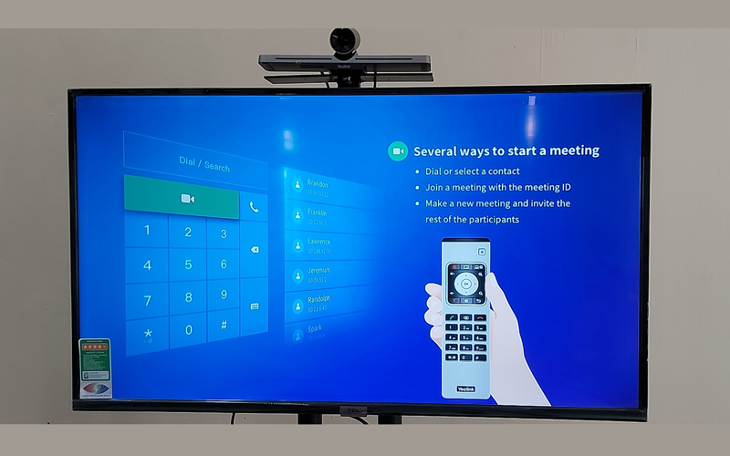 Hệ thống hội nghị trực tuyến cho UBND Huyện An Lão Tỉnh Bình Định