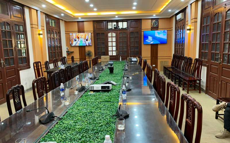 Hệ thống hội nghị trực tuyến cho UBND Huyện Kim Bảng Hà Nam