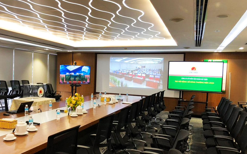 Hệ thống hội nghị trực tuyến cho Công ty Cổ phần tập đoàn Lộc Trời