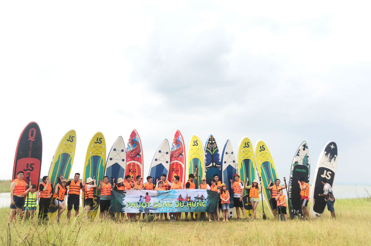 Phượt cùng Du Hưng - Camping Hồ Trị An