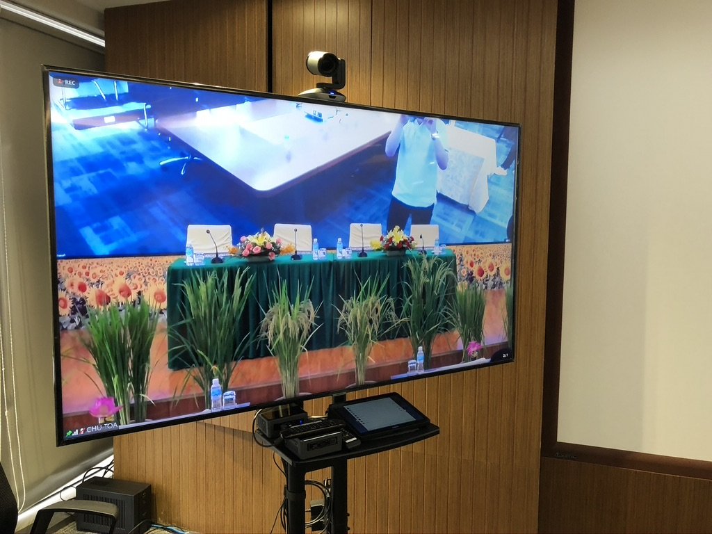 Hệ thống hội nghị trực tuyến cho Công ty Cổ phần tập đoàn Lộc Trời