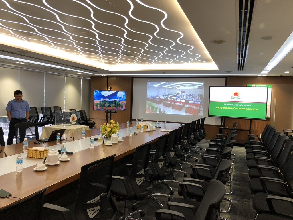 Hệ thống hội nghị trực tuyến cho Công ty Cổ phần tập đoàn Lộc Trời