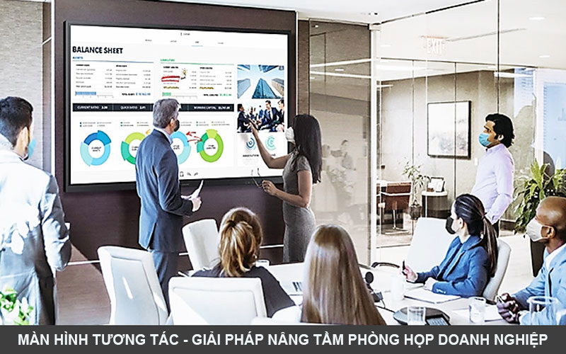 Màn hình tương tác – giải pháp nâng tầm phòng họp doanh nghiệp bạn