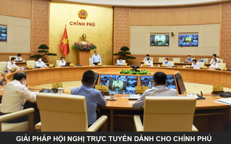 Giải pháp hội nghị trực tuyến dành cho chính phủ
