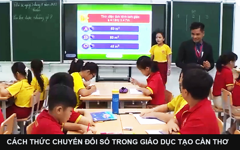 Cách thức chuyển đổi số trong ngành giáo dục tại Cần Thơ