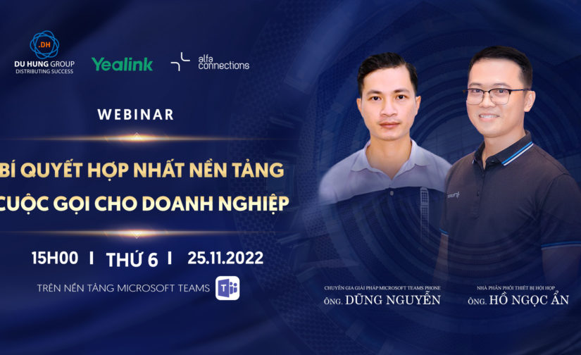 [CHỈ CÒN 1 NGÀY ĐĂNG KÍ] WEBINAR BÍ QUYẾT HỢP NHẤT NỀN TẢNG CUỘC GỌI DOANH NGHIỆP